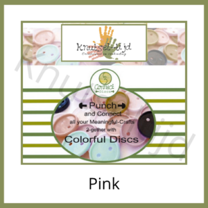 2 Connect Discs 12 Stuks Pink