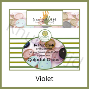 2 Connect Discs 12 Stuks Violet
