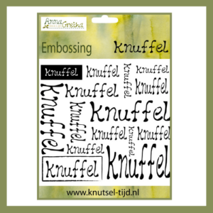 Embossing folder Knuffel
