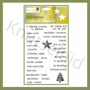 Stempelset #BuJo.nl December